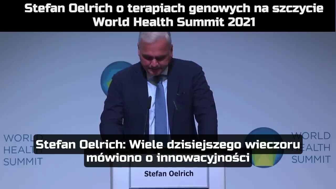 Stefan Oelrich o terapiach genowych na szczycie World Health Summit 2021