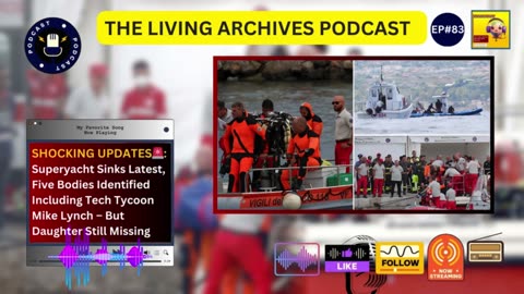 SUPERYACHT SINKS LATEST🚨: 5 Bodies Identified Including Tech Mogul Lynch; Daughter Still Missing