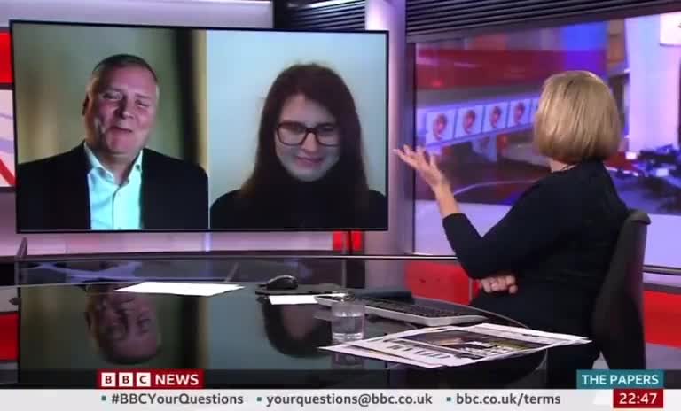 BBC PRESENTER TAKEN OFF-AIR FOR “GLEEFUL” REACTION TO BORIS WITHDRAWAL