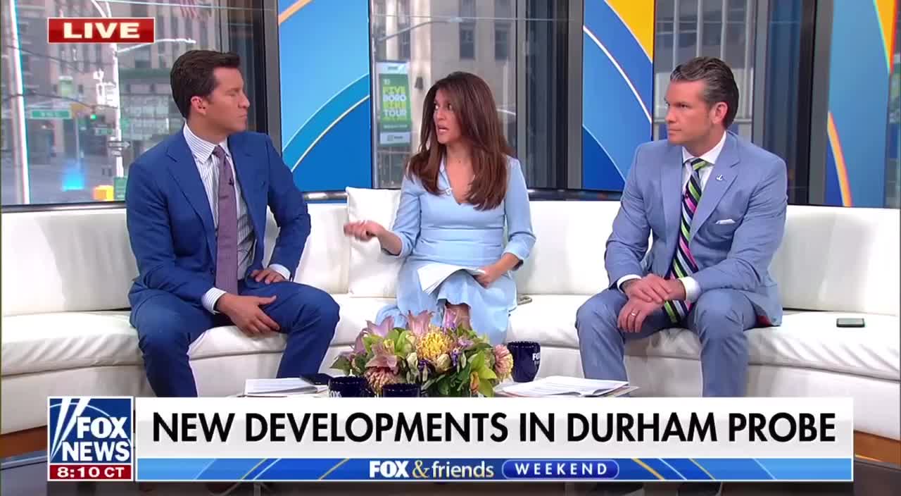 Fox & Friends talking about the latest Durham news