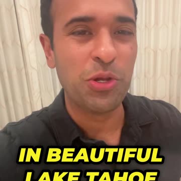 Vivek Ramaswamy joins Kari Lake in Lake Tahoe On The Campaign Trail