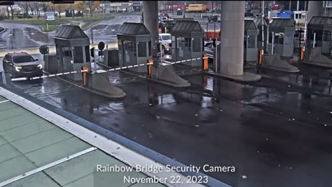 New Footage of US/Canada Explosion - Car Flys through the Air