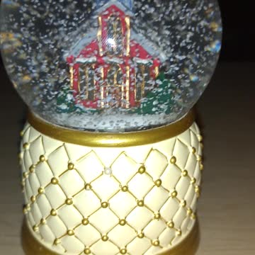 Church Snow Globe