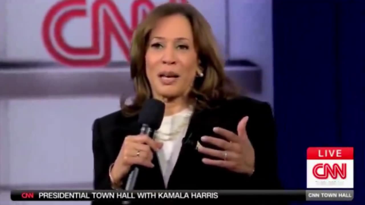 Kamala's TRAIN WRECK on CNN