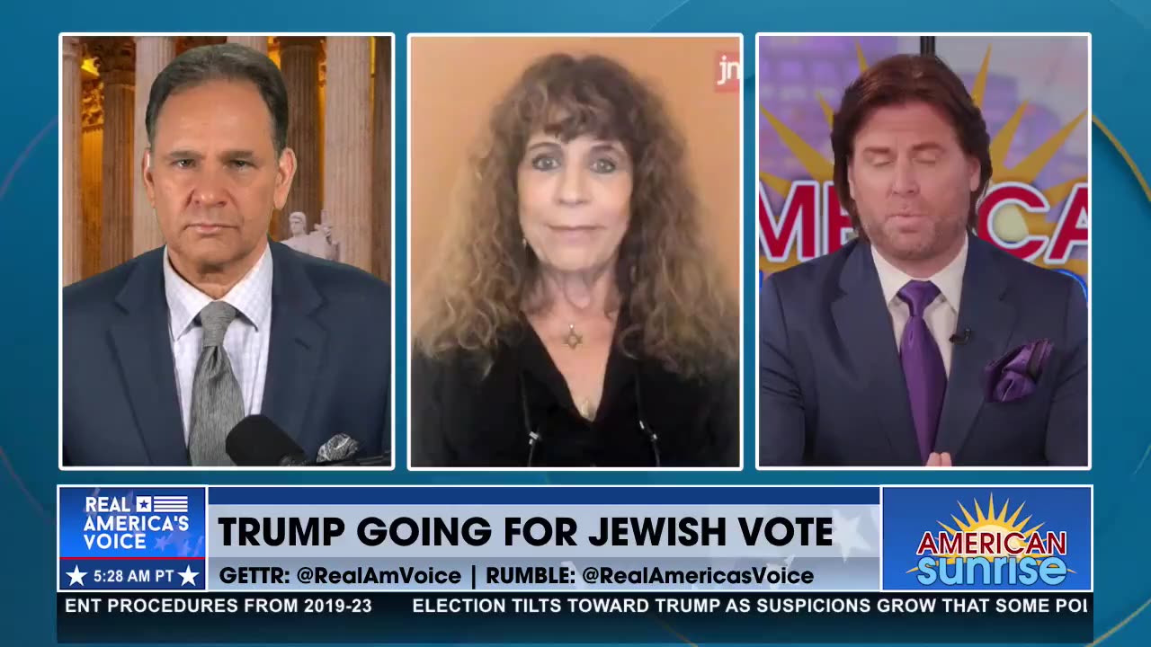 TRUMP GOING FOR JEWISH VOTE