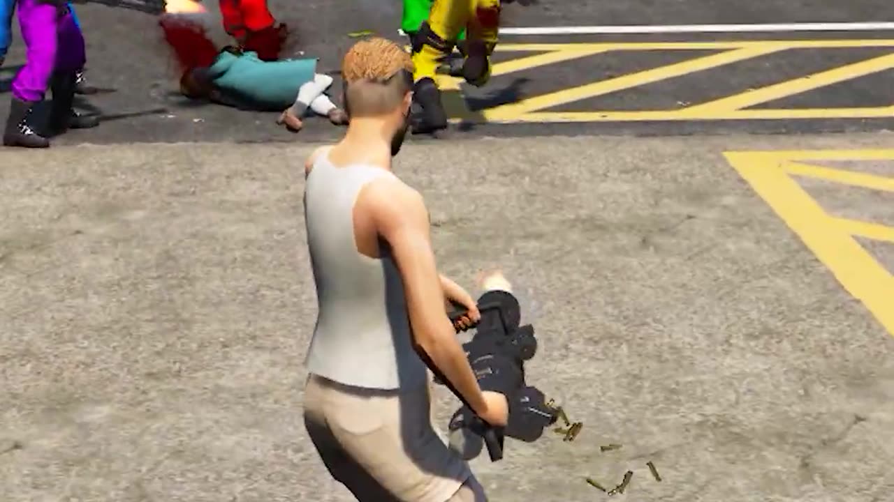 GTA V ADAM SAVING MOM #shorts