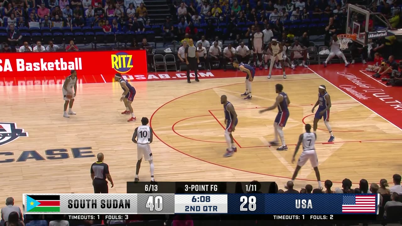 SOUTH SUDAN vs USA | USAB SHOWCASE | FULL GAME HIGHLIGHTS | July 20, 2024