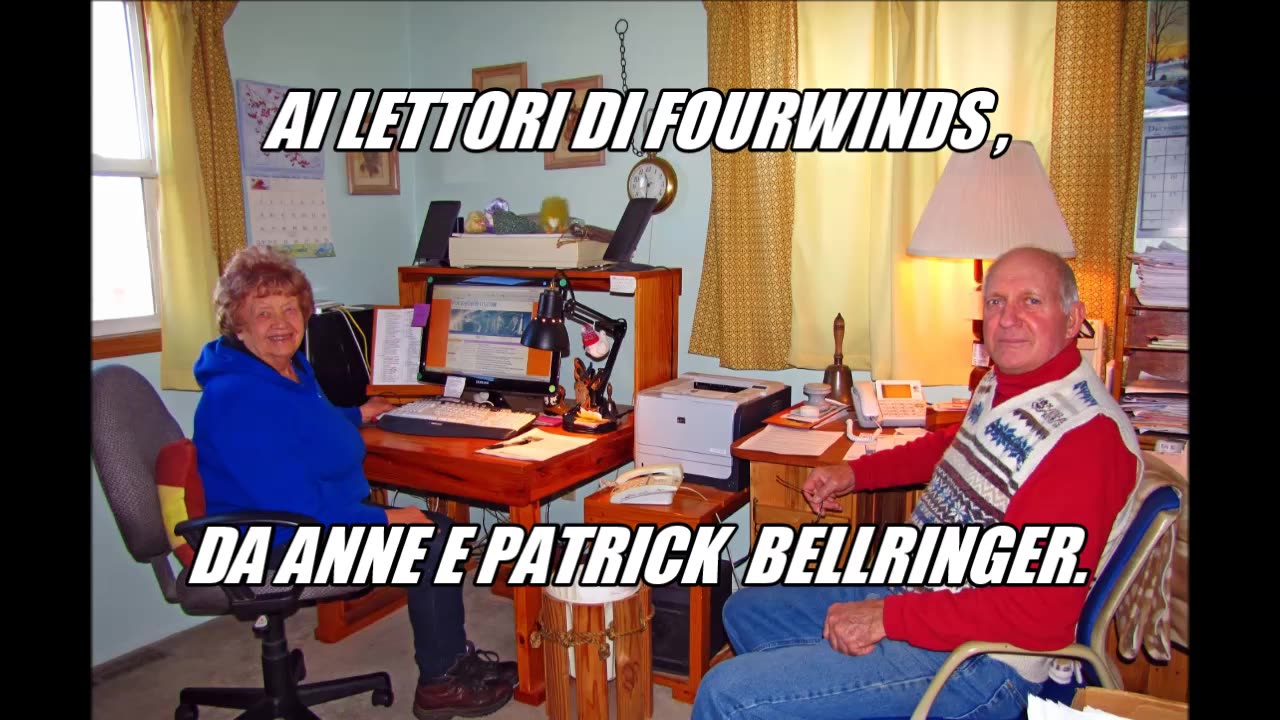 AI LETTORI DI FOURWINDS , DA PATRICK H. BELLRINGER