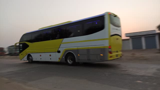 Pakistani high speed bus spotted, karachi to Peshawar