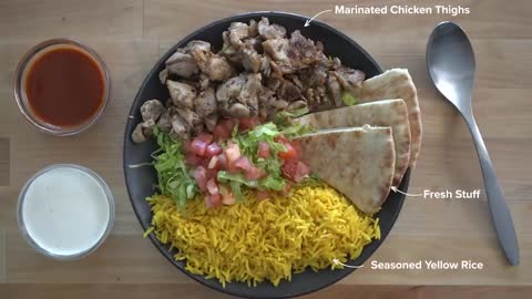 The Halal Guys style Chicken & Rice everyone should know how to make