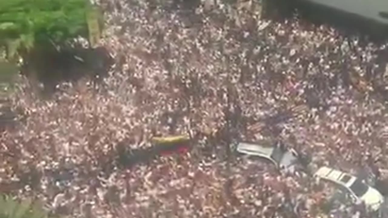 HUGE Protest erupts after Rigged Election results come out in Venezuela!