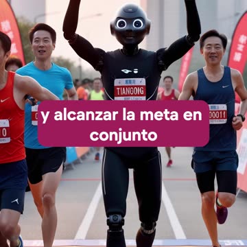 Los robots hacen su debut en una media maratón a nivel mundial.