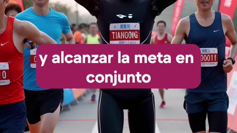 Los robots hacen su debut en una media maratón a nivel mundial.