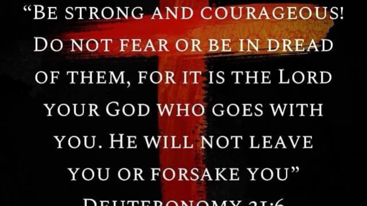 Deuteronomy 31:6