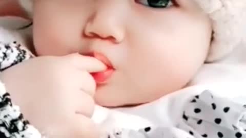 Cute baby girl cuteness overload white baby 😍