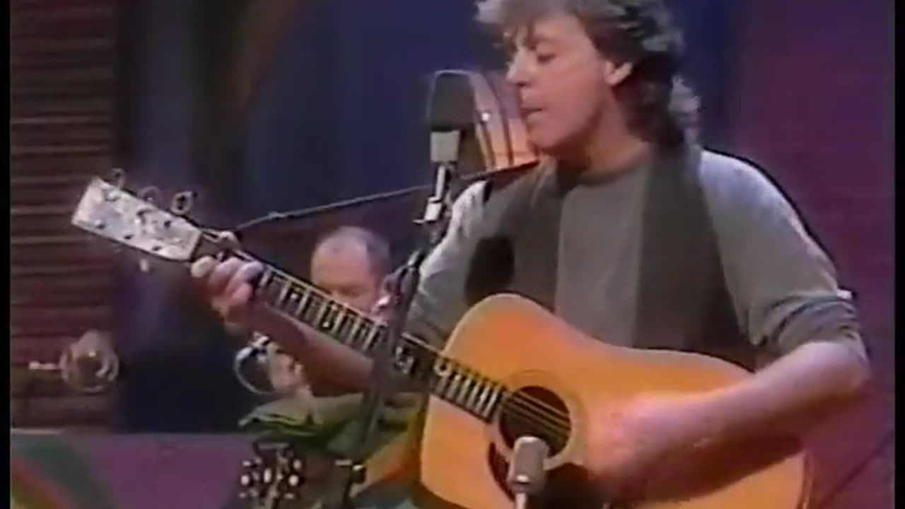 Paul McCartney – Unplugged (MTV Unplugged, Limehouse Studios, Wembley, London, January 25, 1991)