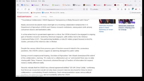 USDA's Risky China Collaboration Threatens Public Safety