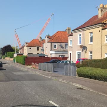 Methilhill September 6th 2024 Liebherr LG 1750 Mobile lattice boom Crane Fife Scotland
