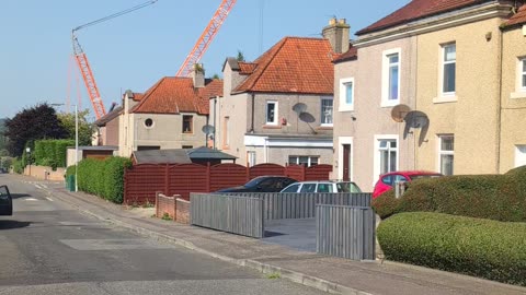 Methilhill September 6th 2024 Liebherr LG 1750 Mobile lattice boom Crane Fife Scotland