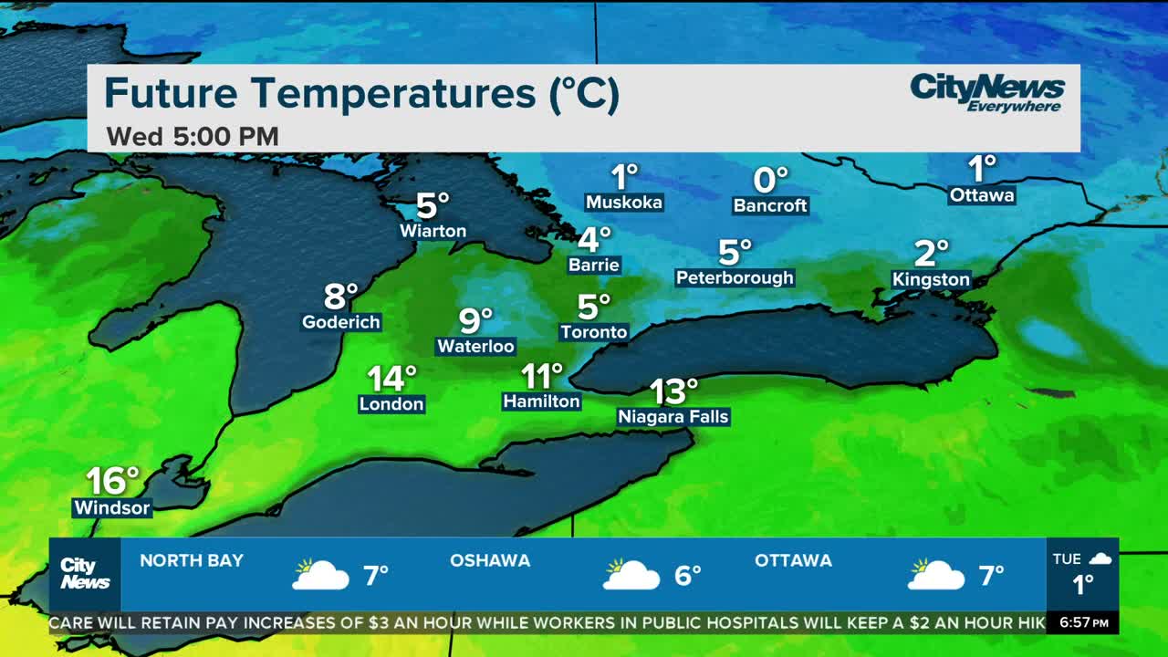 A wonderful Spring warm up is on the way