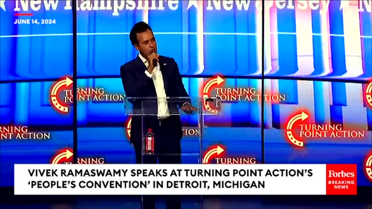 'Here's The Dirty Little Secret...': Vivek Ramaswamy Answers Voter's Question At Turning Point Event