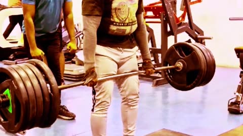 My Cousin Brother's 165Kgs Dead Lift #shorts #viral #gym #deadlift