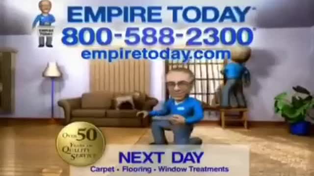 Empire Today Commercial (Without Sound)