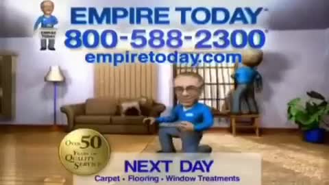 Empire Today Commercial (Without Sound)