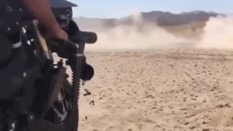 Motorcycle Mini Gun