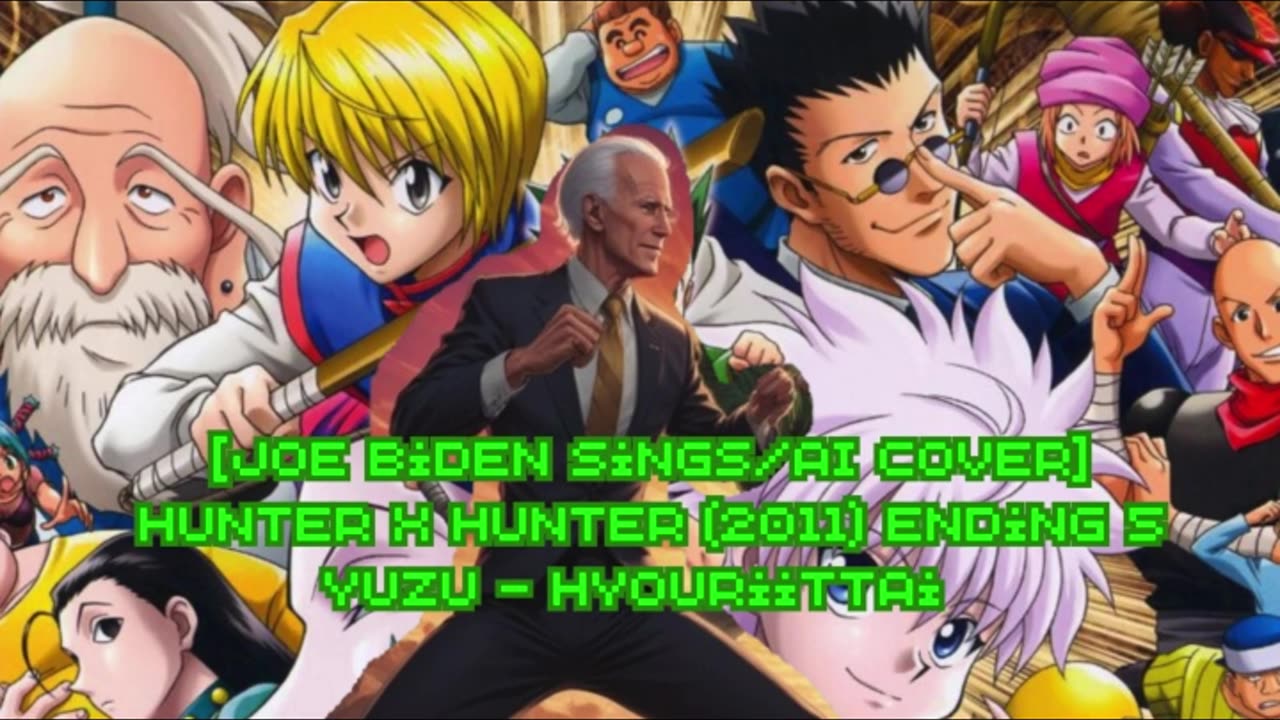 [Joe Biden sings/AI Cover] Hunter x Hunter 2011 Ending 5 YUZU (ゆず) - Hyouriittai (表裏一体)