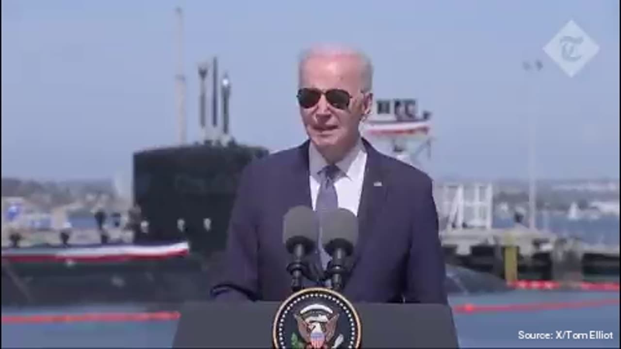 Biden Stumbles Over Words As He Can't Figure Out Adjectives