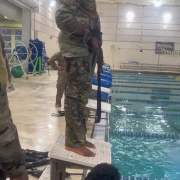 U.S. Army Swim Training Trigger Discipline