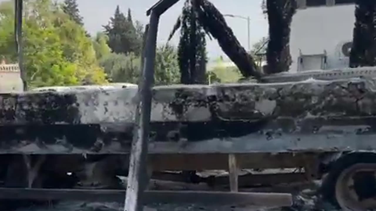 Exclusive IDF footage from the scene of the massacre in southern Israel.