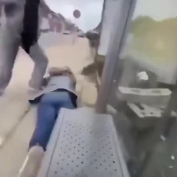 Woman in hijab attacks shy Flemish girl in Stabroek. They hate Europeans.