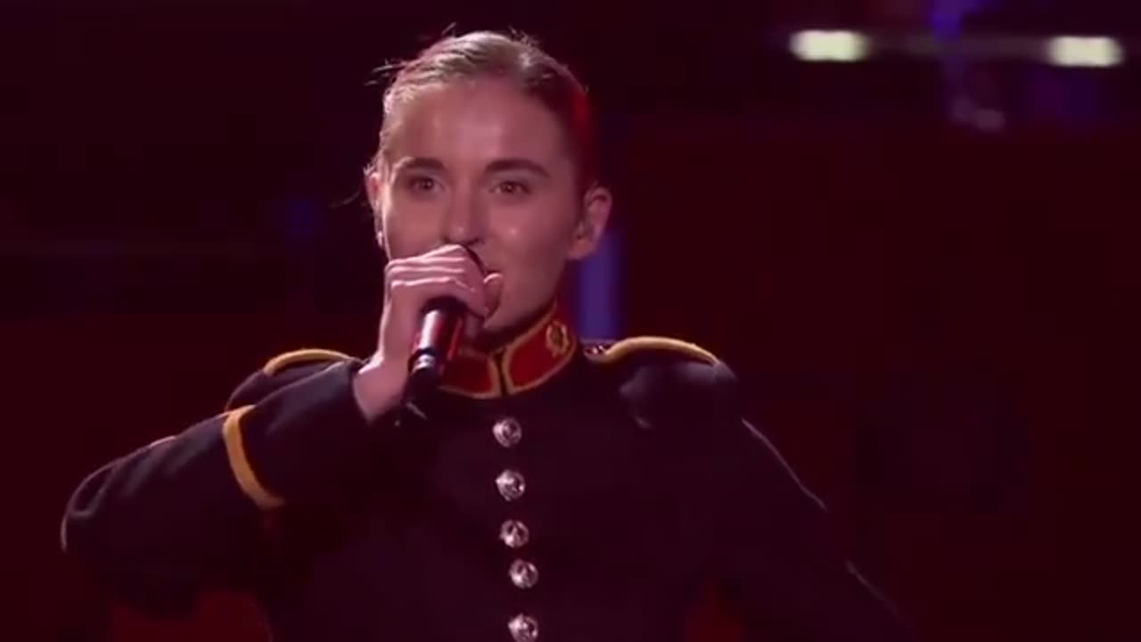 BdLCpl Kirsty Haines performs in Ennio Morricone's famous