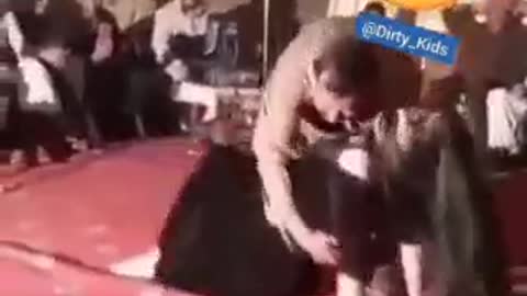 The honor of the poor woman is blown away