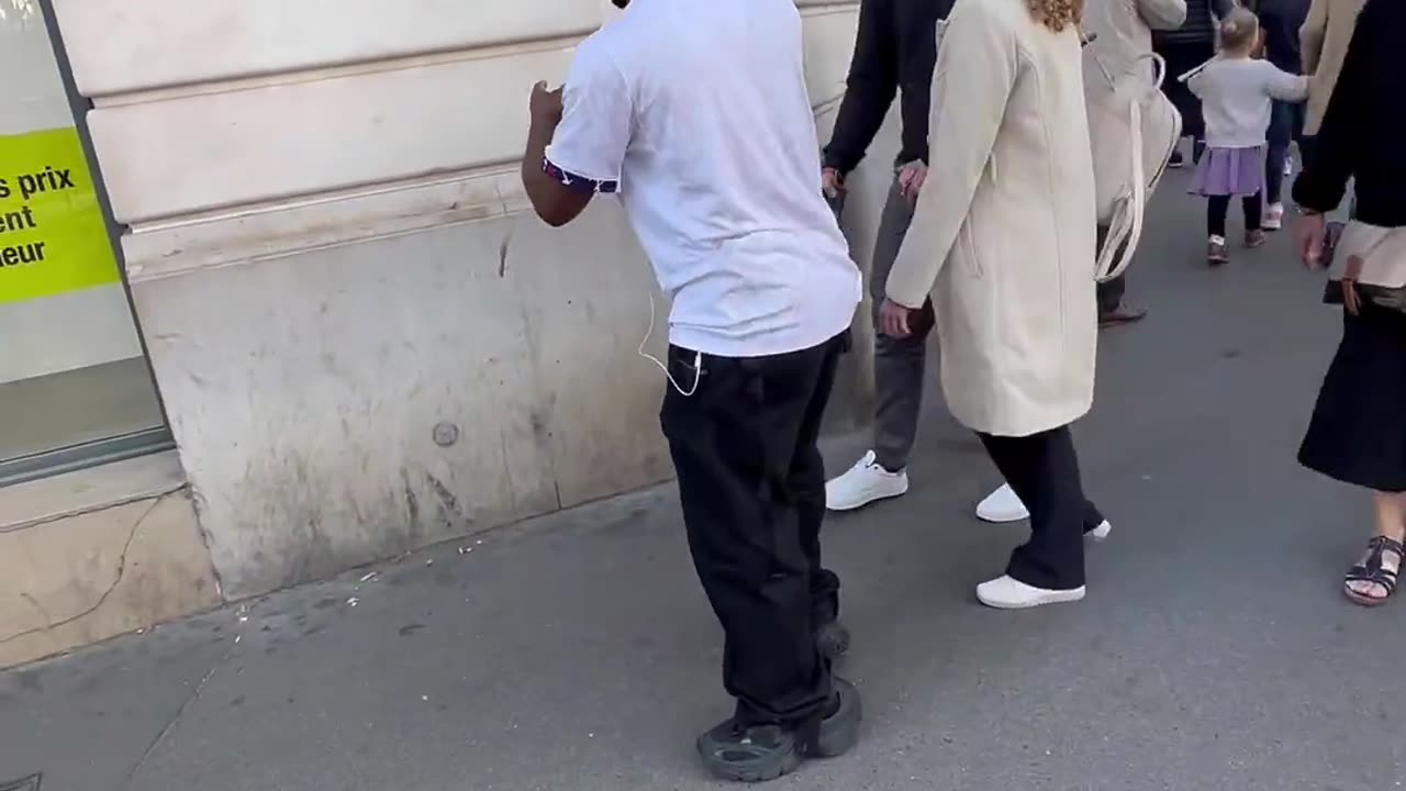 African TikTokers continue to harass Europeans. Do you think this is funny?