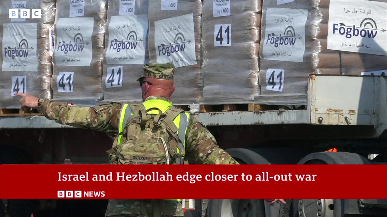 US military ends Gaza floating aid pier mission | BBC News