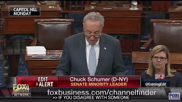 Chuck Schumer on disagreements
