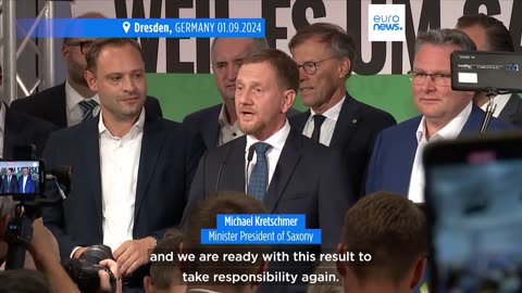 Björn Höcke calls strong polling for far-right AfD in Thuringia a 'historic victory'