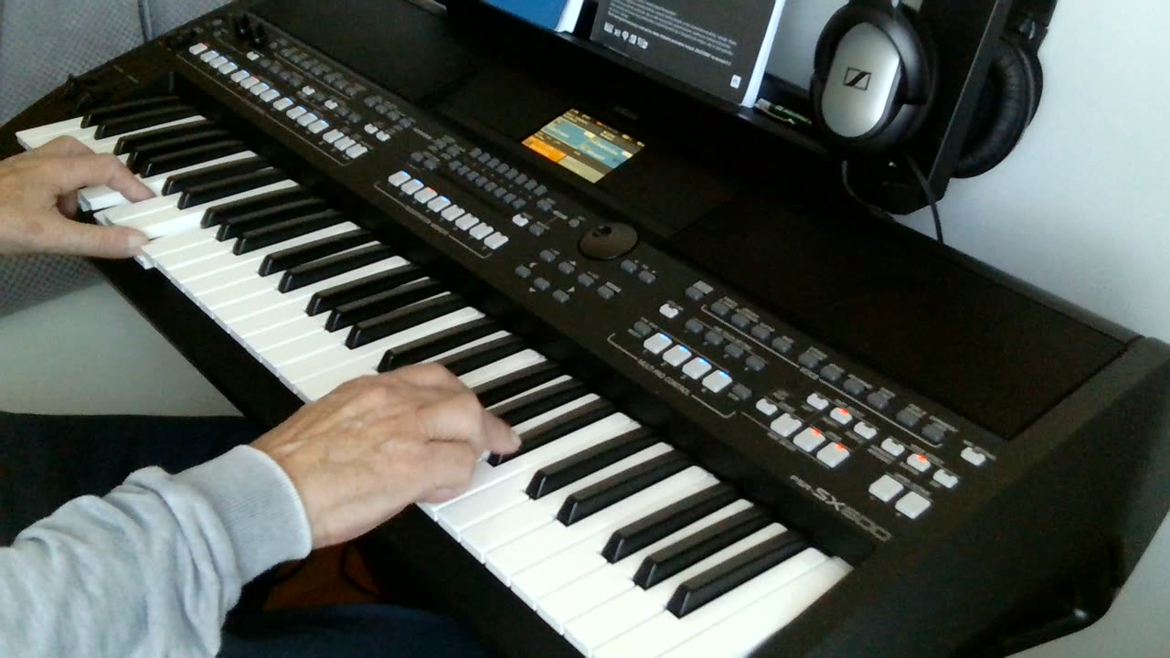 Santa Maria de la Mer (Mireille Mathieu) cover by Henry, Yamaha PSR-SX600