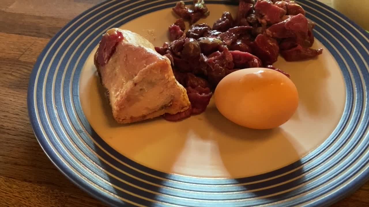 Beef and Bone Marrow Raw