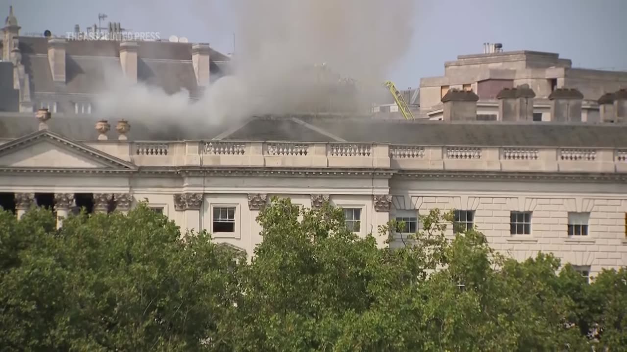 Over 70 firefighters battle blaze at central London arts venue