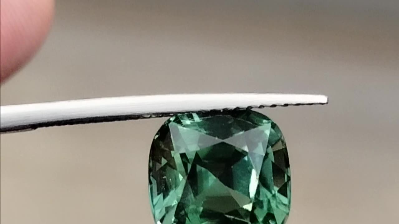 Mint tourmaline