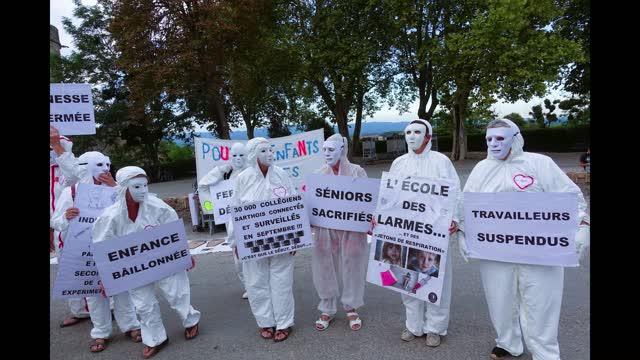 Les MAsques Blancs Carcassonne Actions Aout 2022