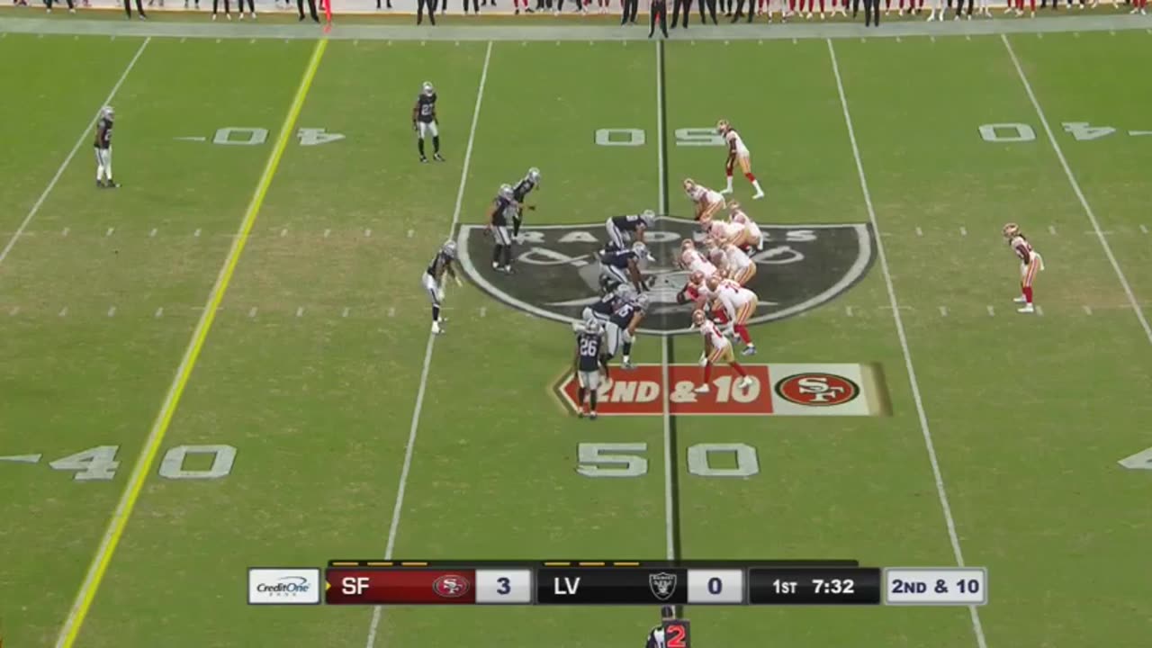 The Raiders On US Sports: San Francisco 49ers vs. Las Vegas Raiders Highlights