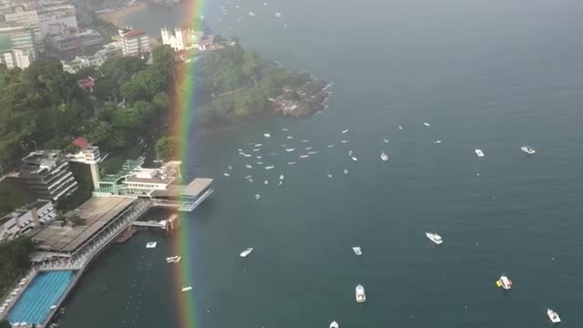 Beautiful Circular Rainbow