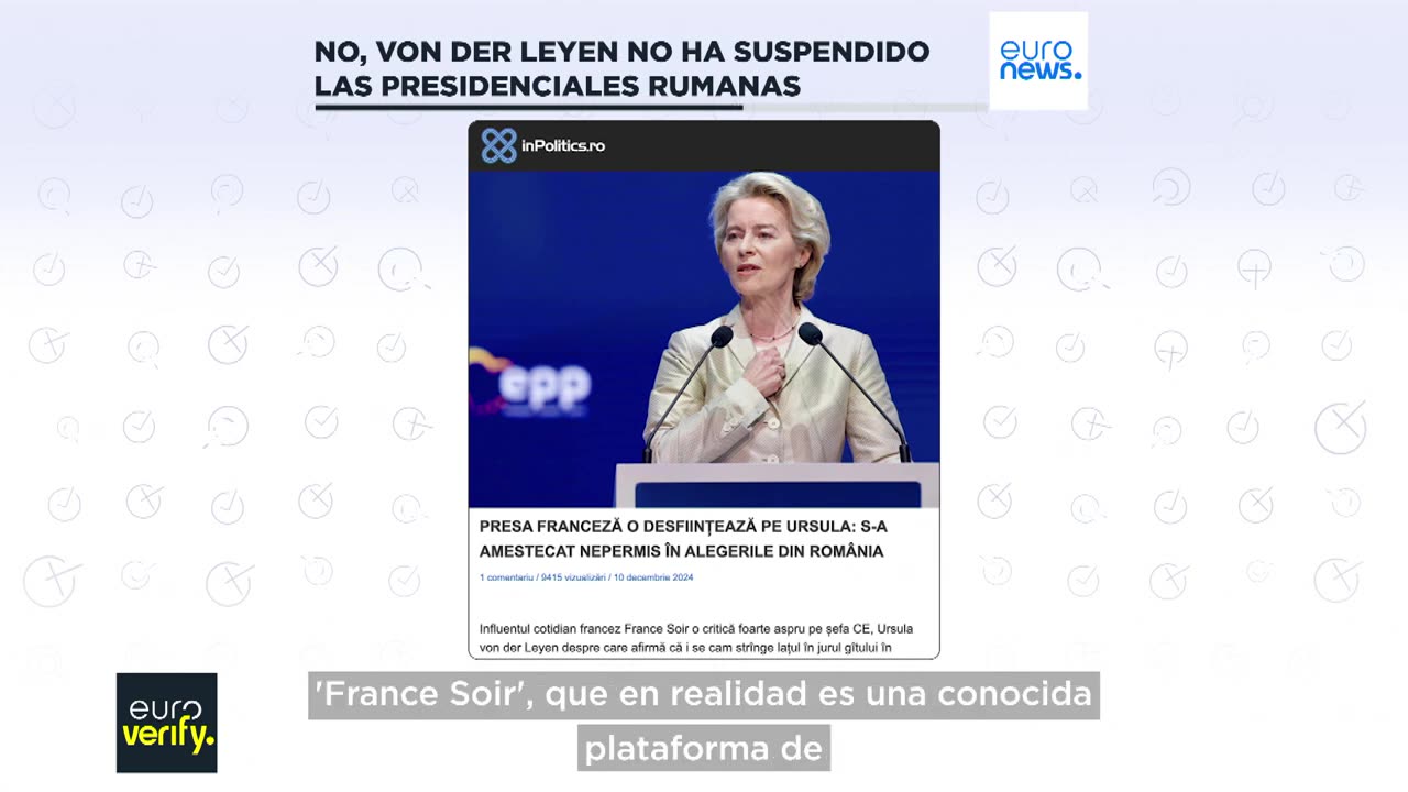 Euroverify: La desinformación en TikTok acusa falsamente a Von der Leyen de anular las …