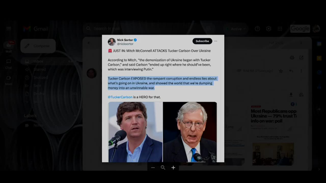 RonPaulLibertyReport - Bizarre Mitch McConnell: 'It's All Tucker Carlson's Fault!'