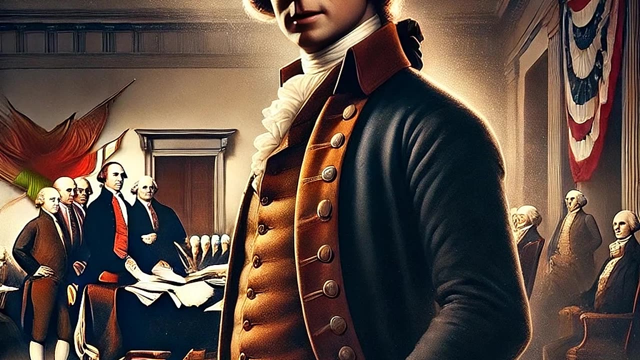 John Hancock Tells His Story Standing Up Against the King by Signing the Declaration